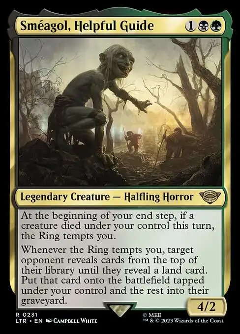 lord of the rings mtg most valuable cards Bane's Contingency [Commander Legends: Battle for Baldur's Gate]