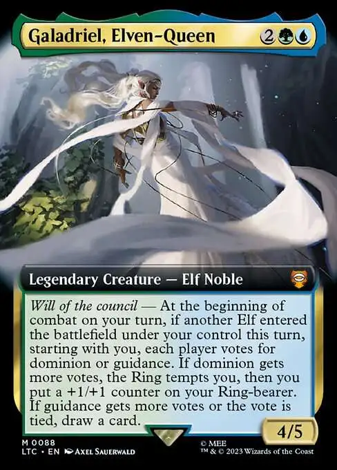 elf card draw mtg Elven Farsight | The Lord of the Rings Mint / near mint condition trading card Eclipsed Elf | Lorwyn Eclipsed
