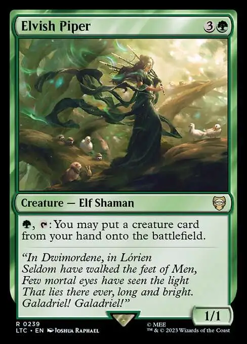 mtg green elf cards Tarot of Sexual Magic — TarotArts