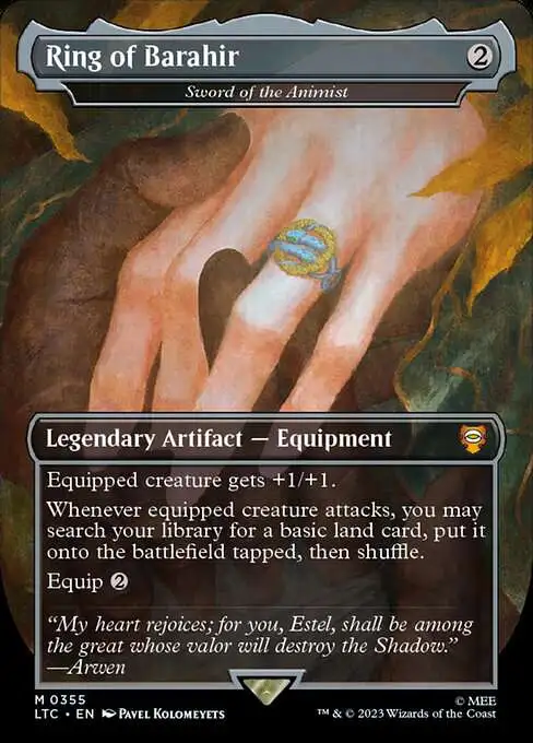 mtg new lotr cards Alien Commander Deck - Custom 100-Card MTG Proxy Deck