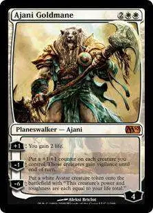 MtG 2010 Core Set Mythic Rare Ajani Goldmane #1