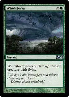 MtG 2010 Core Set Uncommon Windstorm #205