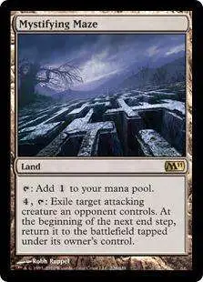 MtG 2011 Core Set Rare Foil Mystifying Maze #226