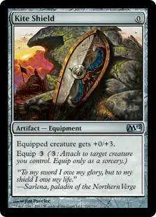 MtG 2012 Core Set Uncommon Kite Shield #210