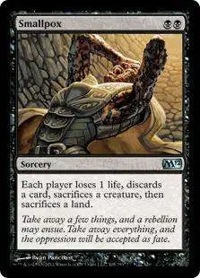 MtG 2012 Core Set Uncommon Foil Smallpox #108