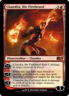 MtG 2013 Core Set Mythic Rare Chandra, the Firebrand #123 [Japanese]