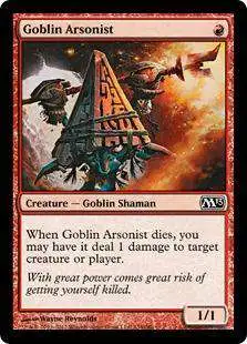 MtG 2013 Core Set Common Goblin Arsonist #134