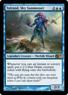 MtG 2013 Core Set Rare Talrand, Sky Summoner #72