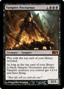 MtG 2013 Core Set Mythic Rare Vampire Nocturnus #113
