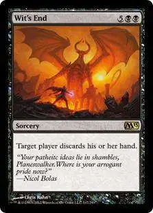 MtG 2013 Core Set Rare Wit's End #117