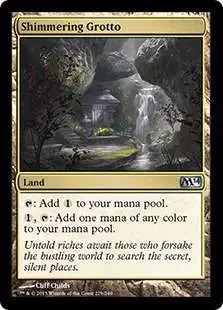 MtG 2014 Core Set Uncommon Shimmering Grotto #229