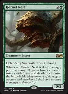 MtG Trading Card Game 2015 Core Set Rare Foil Hornet Nest #177