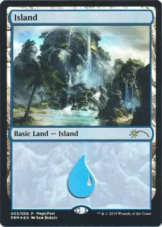 MtG Promo Cards Promo Island [MagicFest 2019 Promo, Foil]