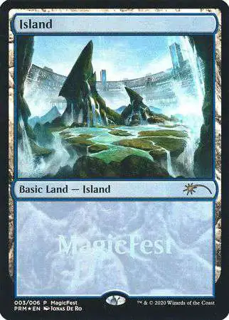 MtG Promo Cards Promo Island [MagicFest 2020 Promo, Foil]