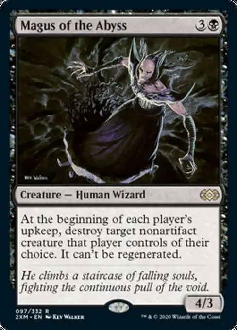 MtG Double Masters Rare Magus of the Abyss #97