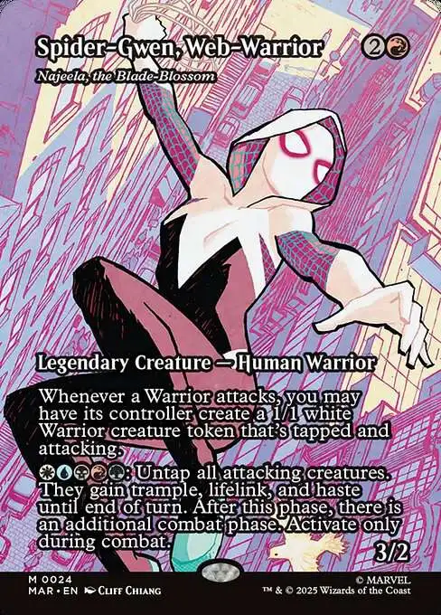 gwen mtg card MTG Spider-Man: Soft Crate Deck Box