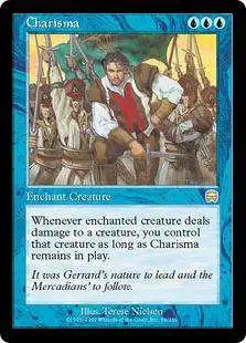 MtG Trading Card Game Mercadian Masques Rare Charisma #66 [Lightly Played]