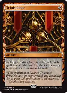 Magic The Gathering Masterpiece Single Card Trinisphere 52 Kaladesh ...