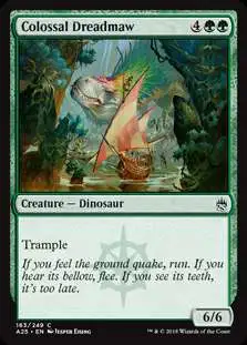 MtG Trading Card Game Masters 25 Common Colossal Dreadmaw #163