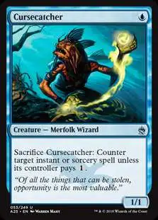 MtG Trading Card Game Masters 25 Uncommon Cursecatcher #53