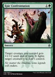 MtG Trading Card Game Masters 25 Common Epic Confrontation #170