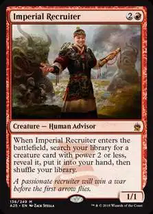 MTG Imperial Recruiter Masters 25 136/249 Regular Mythic 海外 即決-