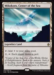 MtG Trading Card Game Masters 25 Rare Mikokoro, Center of the Sea #241