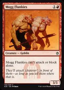 MtG Trading Card Game Masters 25 Common Mogg Flunkies #143