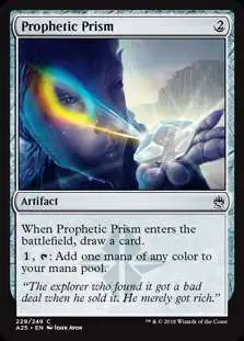 MtG Trading Card Game Masters 25 Common Prophetic Prism #229