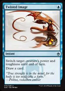 MtG Trading Card Game Masters 25 Uncommon Twisted Image #75