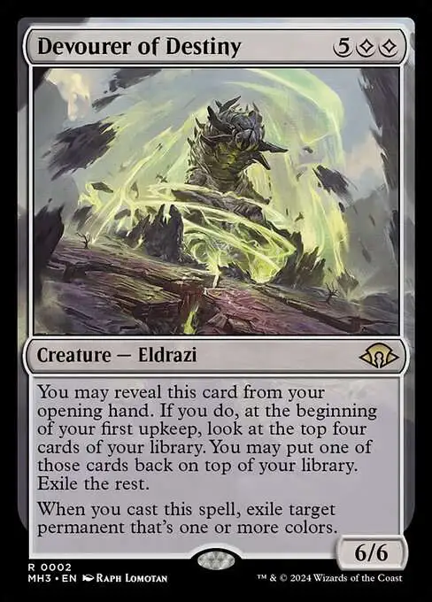 MtG Modern Horizons 3 Rare Devourer of Destiny #2
