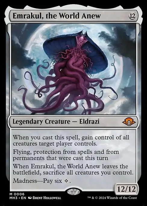 MtG Modern Horizons 3 Mythic Rare FOIL Emrakul, the World Anew #6