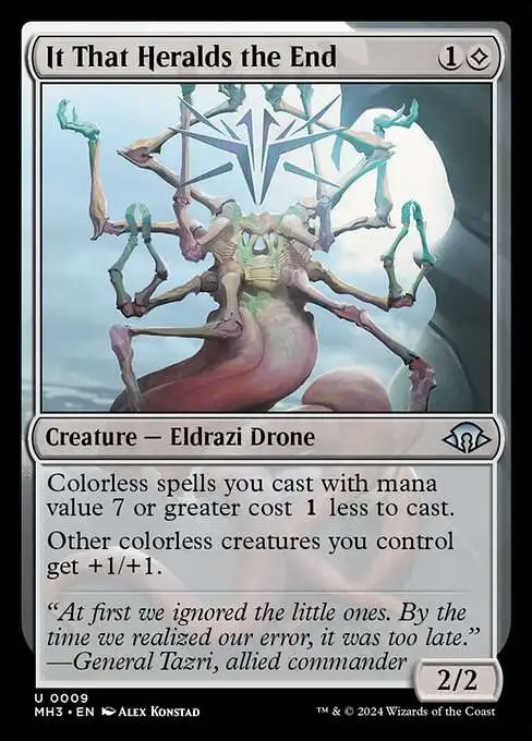 MtG Modern Horizons 3 Uncommon It That Heralds the End #9