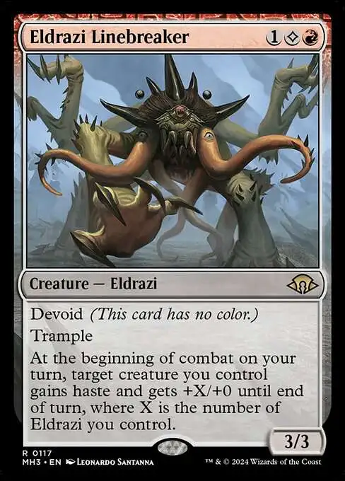 MtG Modern Horizons 3 Rare Eldrazi Linebreaker #117