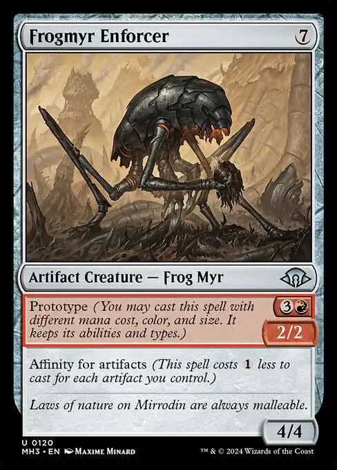 MtG Modern Horizons 3 Uncommon Frogmyr Enforcer #120