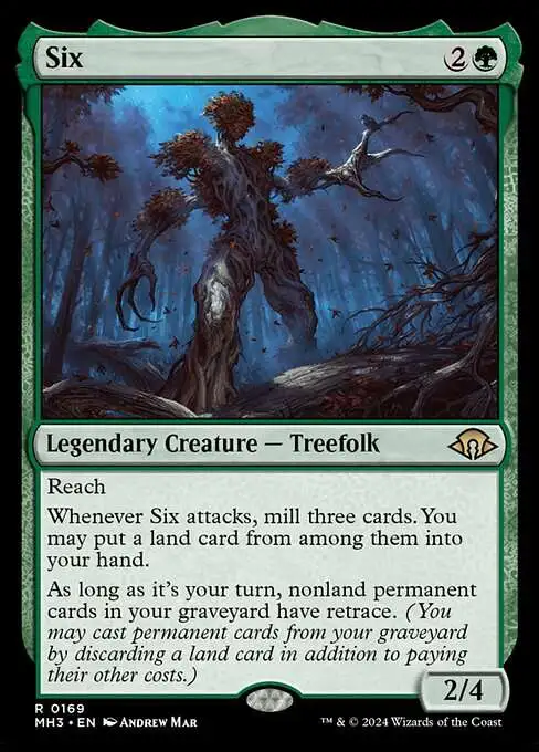 MtG Modern Horizons 3 Rare Six #169 [Prerelease FOIL]