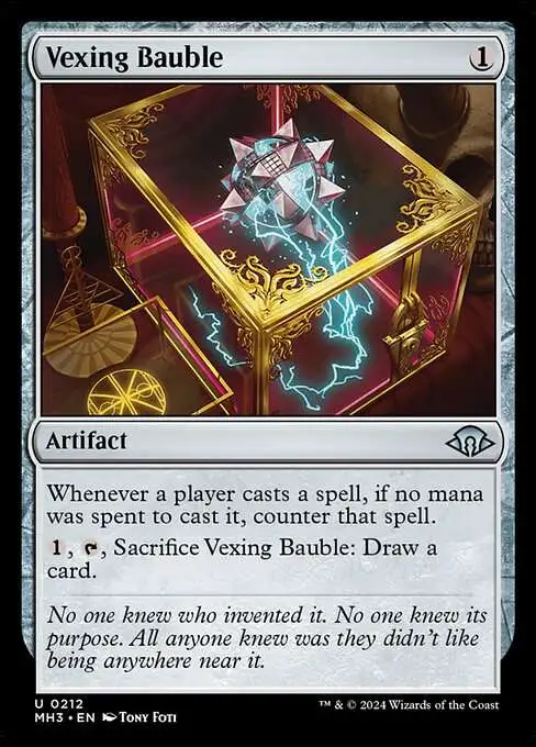 MtG Modern Horizons 3 Uncommon Vexing Bauble #212