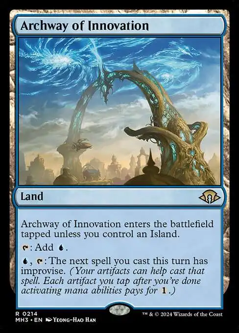 MtG Modern Horizons 3 Rare Archway of Innovation #214