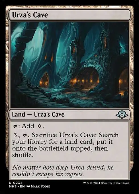 MtG Modern Horizons 3 Uncommon Urza's Cave #234