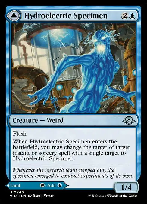 MtG Modern Horizons 3 Uncommon Hydroelectric Specimen // Hydroelectric Laboratory #240