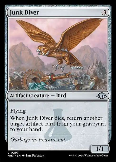MtG Modern Horizons 3 Uncommon Junk Diver #293
