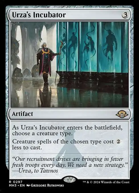 MtG Modern Horizons 3 Rare Urza's Incubator #297