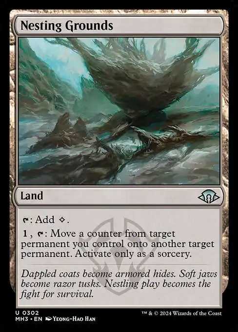 Magic The Gathering Modern Horizons 3 Single Card Uncommon Nesting Grounds 302 - ToyWiz Magic The Gathering Modern Horizons 3 Single Card Uncommon Nesting Grounds 302 - ToyWiz