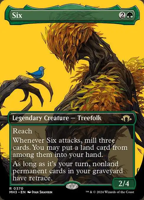 MtG Modern Horizons 3 Rare Six #370 [Borderless]