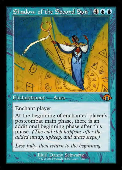 MtG Modern Horizons 3 Mythic Rare Shadow of the Second Sun #402 ['97 Classic Print FOIL]