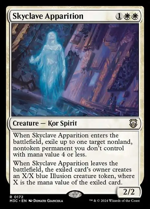 MtG Modern Horizons 3 Commander Rare Skyclave Apparition #172