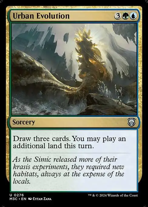Magic The Gathering Modern Horizons 3 Commander Single Card Uncommon Urban Evolution 276 - ToyWiz Magic The Gathering Modern Horizons 3 Commander Single Card Uncommon Urban Evolution 276 - ToyWiz