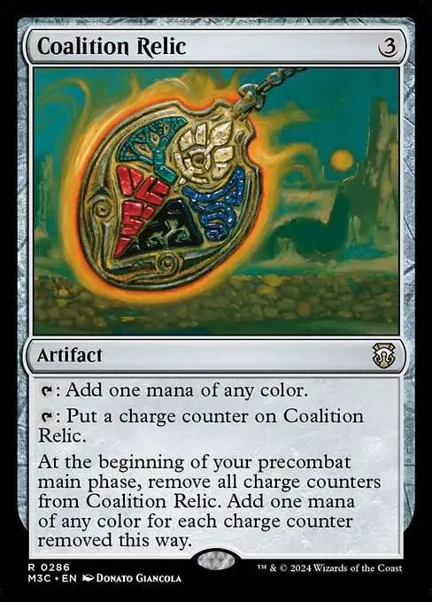 MtG Modern Horizons 3 Commander Rare Coalition Relic #286