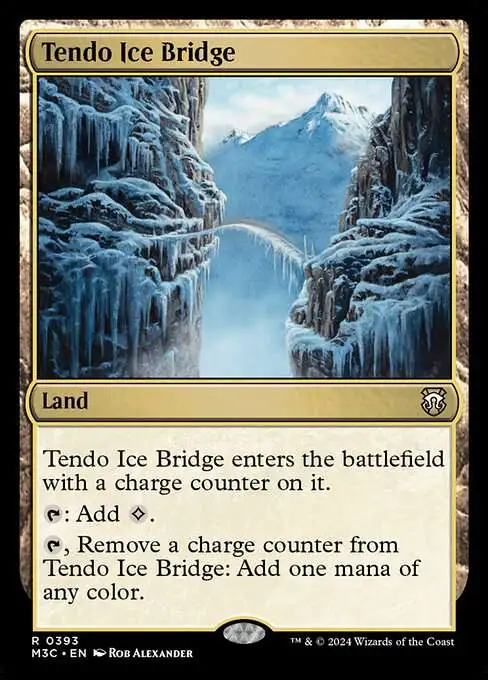 MtG Modern Horizons 3 Commander Rare Tendo Ice Bridge #393