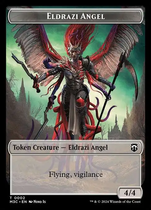 MtG Modern Horizons 3 Tokens Common Eldrazi Angel #2